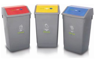 Addis - 60 Litre 3 Piece Recycling Bin Kit Addis - 60 Litre 3 Piece Recycling Bin Kit